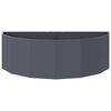 vidaXL Planter Anthracite 120 x 60 x 35 cm Steel
