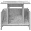 vidaXL TV Stand Concrete Grey 50 x 35 x 45 cm Engineered Wood