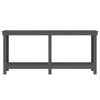 vidaXL Work Bench Grey 180x50x80 cm Solid Wood Pine