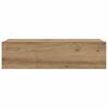 vidaXL TV Cabinet with LED Lights Artisan Oak 60x35x15.5 cm