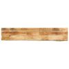 vidaXL Table Top 140x40x2,5 cm Live Edge Solid Wood Rough Mango