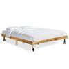 vidaXL Bed Frame without Mattress Solid Mango Wood 200x200 cm