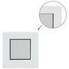 vidaXL Cellar Window RISOR 30 x 30 cm PVC and Glass