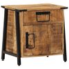 vidaXL Bedside Cabinet 40x30x42 cm Solid Wood Mango