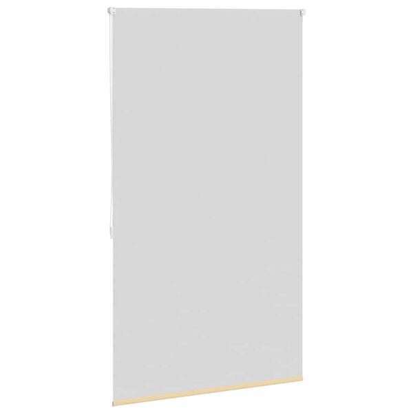 vidaXL Roller blind blackout 84.4x175 cm Fabric Width 80 cm beige