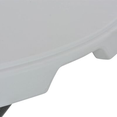 vidaXL Folding Bar Table White 80x110 cm HDPE