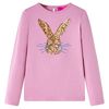 Kids'T-shirt with Long Sleeves Burnt Pink 92