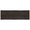 vidaXL Table Top Dark Brown 200x60x(2-6) cm Treated Solid Wood Live Edge