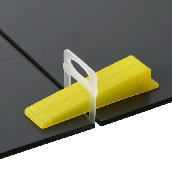 vidaXL Tile Levelling Wedges 500 pcs