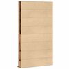 vidaXL CD Cabinet Old wood 101 x 23 x 177.5 cm Engineered Wood