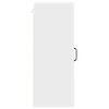vidaXL Kitchen Cabinet with Shelf High Gloss White 30 x 31 x 80 cm