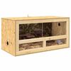vidaXL Terrarium Brown 80 x 40 x 40 cm OSB