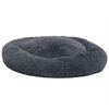 vidaXL Washable Dog & Cat Cushion Dark Grey 50x50x12 cm Plush