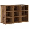 vidaXL Shoe Cabinet Old Wood 77.5 x 30 x 51 cm Engineered Wood