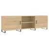 vidaXL TV Cabinet Sonoma Oak 150x30x50 cm Engineered Wood