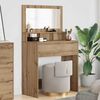 vidaXL Bedroom Dressing Tables Artisan Oak 80 x 39.6 x 135 cm