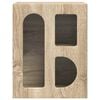 vidaXL Bedside Table Sonoma Oak 40 x 35 x 50 cm Engineered Wood