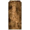 vidaXL Umbrella Stand Smoked Oak 65 x 24 x 50 cm Engineered Wood