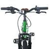 vidaXL Kids Bike 20'' 6-Speed for 6-11 Years Old Green