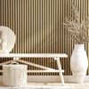 Noordwand Wallpaper Botanica Wooden Slats Brown and Oak