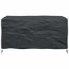 vidaXL Furniture Cover Plain Black 150 x 90 x 75 cm 600D
