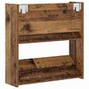 vidaXL Shoe Cabinet Old Wood 60 x 18 x 60 cm Engineered Wood
