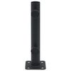 vidaXL Parasol Base for Ø32/34/38 mm Pole Matt Black Steel