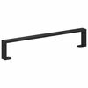 vidaXL Furniture Feet 2 pcs Black 54.6 x 4 x 10 mm Iron