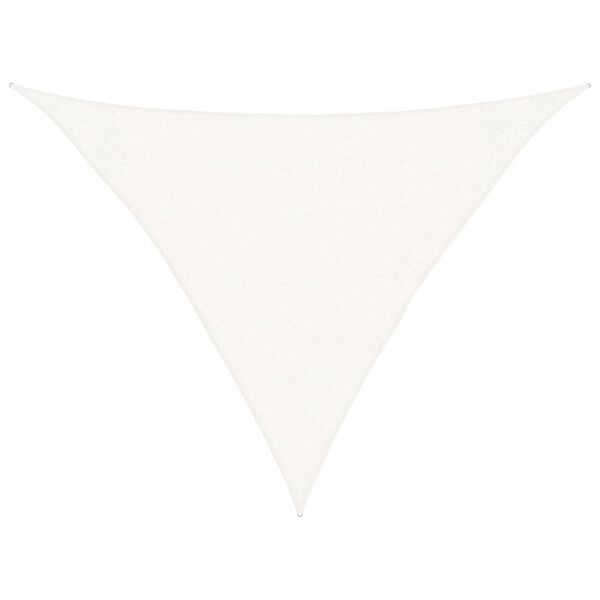 vidaXL Sunshade Sail 160 g/m² White 3x3x4.2 m HDPE