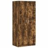 vidaXL Wardrobe Smoked Oak 80x52x180 cm Engineered Wood