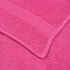 vidaXL 12 Piece Towel Set "FROGN" Pink 360 gsm