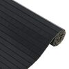 vidaXL Rug Rectangular Black 60x400 cm Bamboo