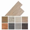 vidaXL Flooring Planks 18 pcs Oak Brown 2.51 m&sup2; PVC