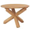 vidaXL Garden Table | Warm Brown