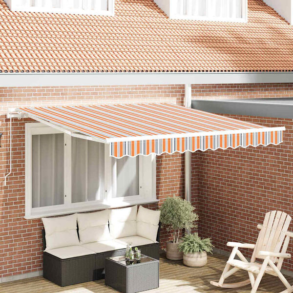 vidaXL Awning Manual Polyester