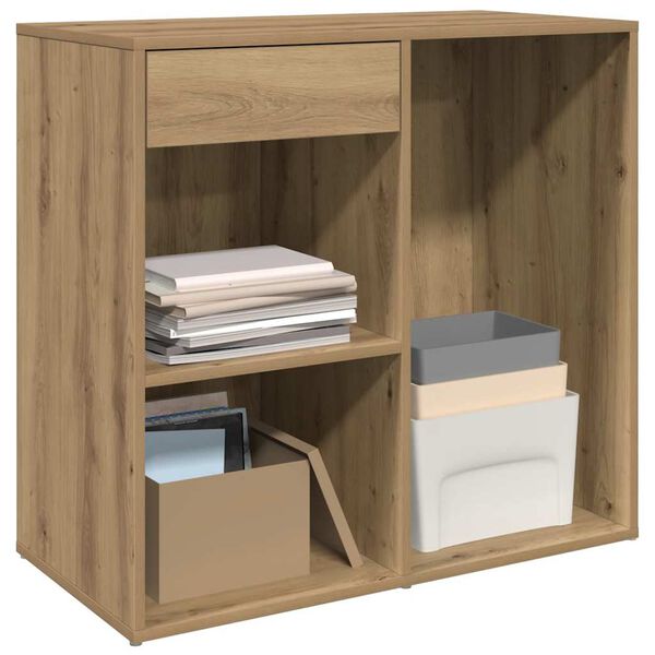 vidaXL Cosmetic Cabinet Artisan Oak 80x40x75 cm Engineered Wood