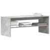 vidaXL TV Cabinet Concrete Grey 100x40x40 cm Engineered Wood