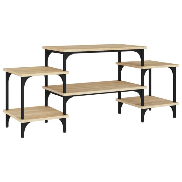 vidaXL TV Cabinet Sonoma Oak 117x35x52 cm Engineered Wood