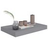 vidaXL Floating Wall Shelf Grey 40x23x3.8 cm MDF