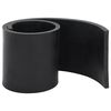 vidaXL Rubber Edge for Snow Plow Black 120x15x1 cm
