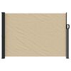 vidaXL Retractable Side Awning Beige 140x500 cm