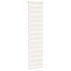 vidaXL Zebra Blind Marble Beige 65x230 cm Fabric Width 60.9 cm Polyester