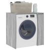vidaXL Wash Machine Cabinet with Storage Grey Sonoma 87 x 60 x 69 cm