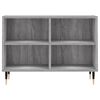 vidaXL TV Cabinet Grey Sonoma 69.5x30x50 cm Engineered Wood