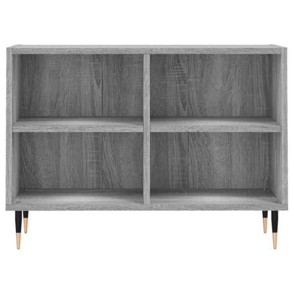 vidaXL TV Cabinet Grey Sonoma 69.5x30x50 cm Engineered Wood