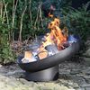 Esschert Design Fire Bowl Sloping Black Steel FF402