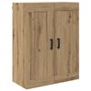 vidaXL Wall Mounted Cabinet Artisan Oak 69.5 x 34 x 90 cm