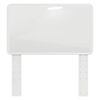 vidaXL Headboard with Headboard Gloss White 75 cm Engineered wood