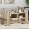 vidaXL Coffee Table Sonoma Oak 92 x 53 x 45 cm Engineered Wood