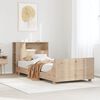 vidaXL Bed Frame without Mattress 100x200 cm Solid Wood Pine
